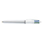Penne Bic 4 Colori Shine (Oro Rosso Argento) 12 pz.