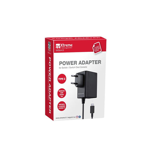 XTREME POWER ADAPTER IN220V TYPE C FOR SWITCH/LITE E OLED