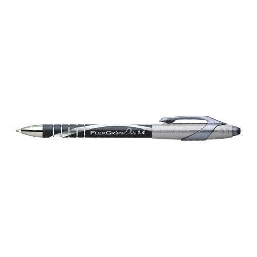 Penne Paper Mate Flexgrip Elite 1.4 Nero 12 pz. (Fine Stock)