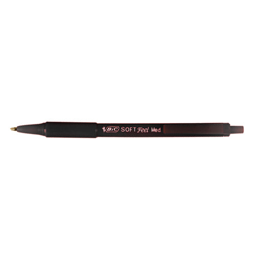 Penne Bic Soft Feel Clic 1.0 Nero 12 pz.