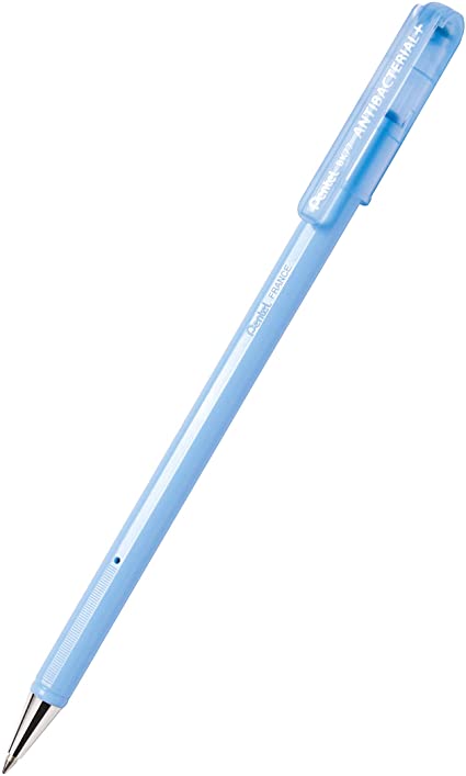 Penne Pentel Superb Antibatterica Nero 12 pz.