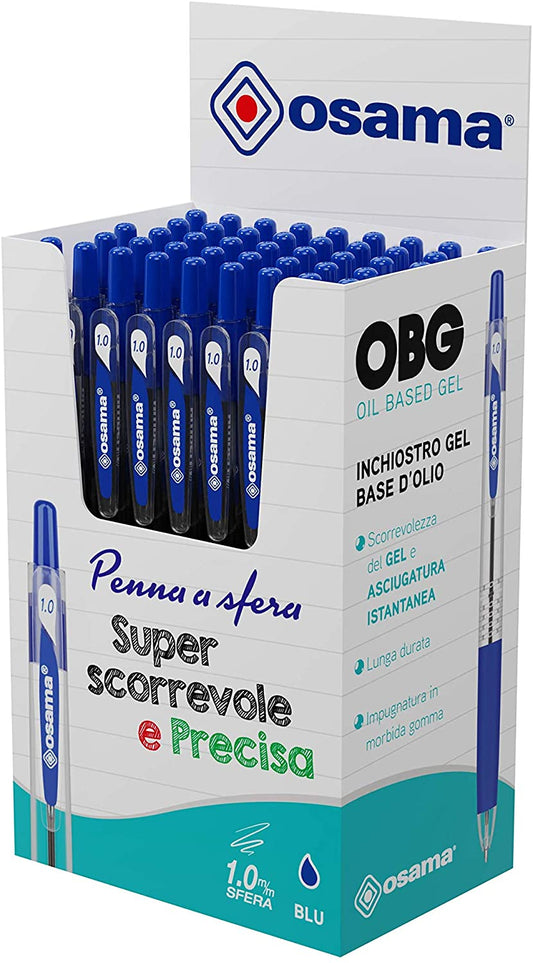 Penne Osama OBG 1.0 Scatto Blu 48 pz.