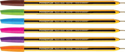 Penne Staedtler Noris 434 30 pz. Colori Assortiti