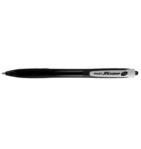 Penne Pilot Rexgrip F 0,7 Nero 10 pz.