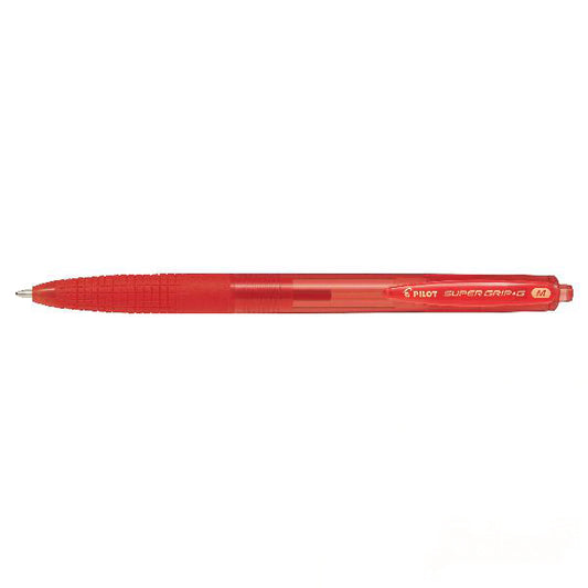 Penne Pilot Supergrip G Scatto M 1,0 Rosso 12 pz.