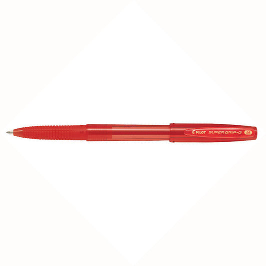 Penne Pilot Supergrip G Cap M 1,0 Rosso 12 pz.