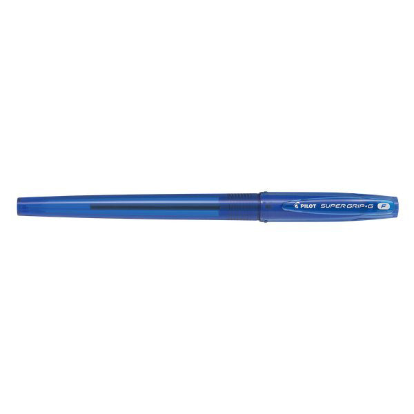 Penne Pilot Supergrip G Cap F 0,7  Blu 12 pz.