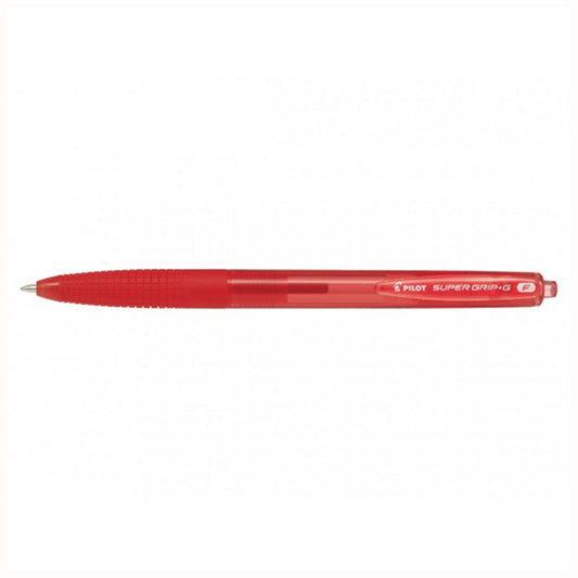 Penne Pilot Supergrip G Scatto F 0,7 Rosso 12 pz.