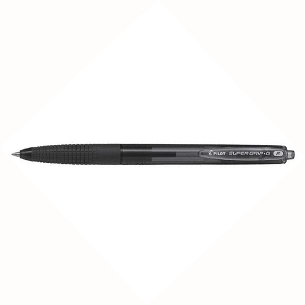 Penne Pilot Supergrip G Scatto F 0,7 Nero 12 pz.