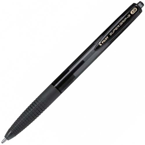 Penne Pilot Supergrip G Scatto XB 1,6 Nero 12 pz.