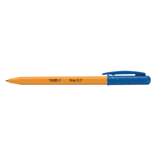 Penne Tratto 1 0,7 Blu 50 pz.