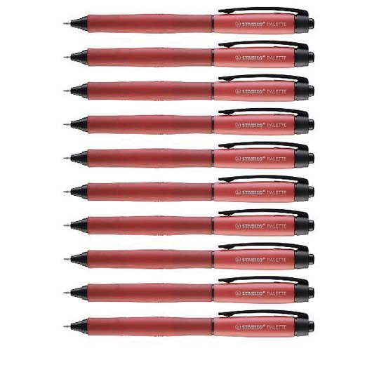 Penne Stabilo Palette 0,7 Rosso 10 pz.