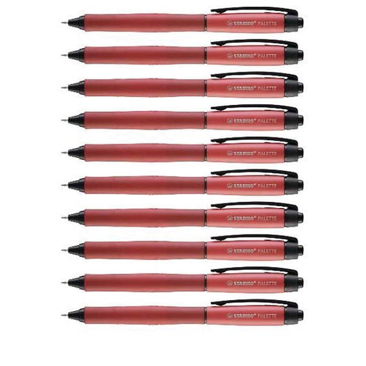 Penne Stabilo Palette 0,7 Rosso 10 pz.