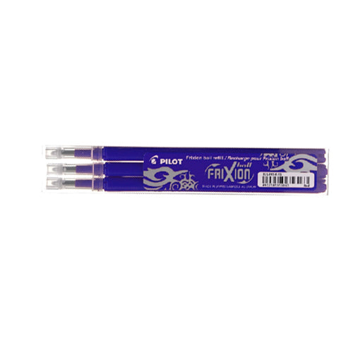 Refills Pilot Frixion Ball 0,7 Blu 3 pz.