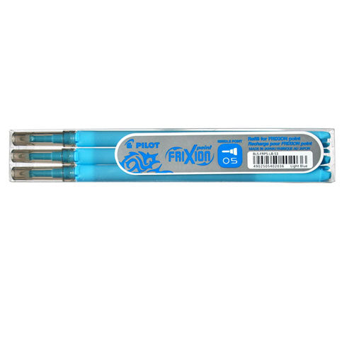 Refills Pilot Frixion Ball 0,7 Azzurro 3 pz.
