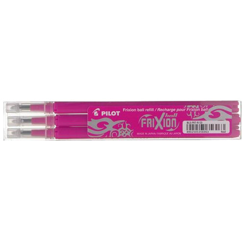 Refills Pilot Frixion Ball 0,7 Rosa 3 pz.