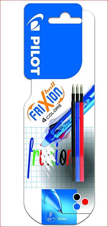 Refills Pilot Frixion Ball Ball 4 Colors N/B/R 3 p
