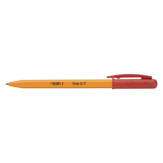 Penne Tratto 1 0,7 Rosso 50 pz.