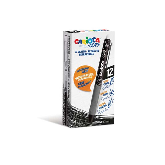 Penne Carioca Oops 43043 Scatto Nero 12 pz
