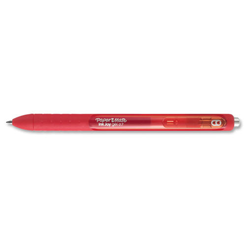 Penne Paper Mate Inkjoy Gel RT 0.7 Rosso 12 pz. (Fine Stock)
