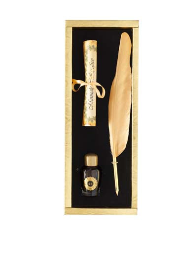 Rubinato Piuma Oro con Big Nib 21033