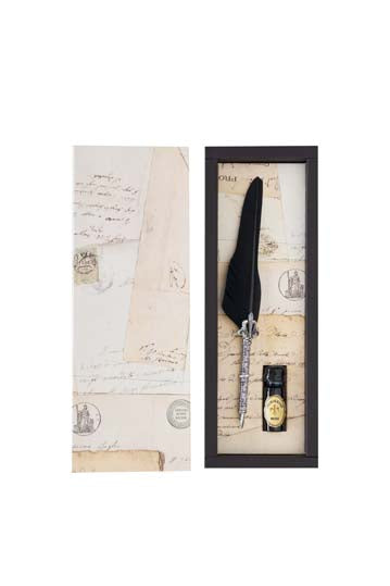 Rubinato Pen Set 2020/11/1 Piuma metal Black