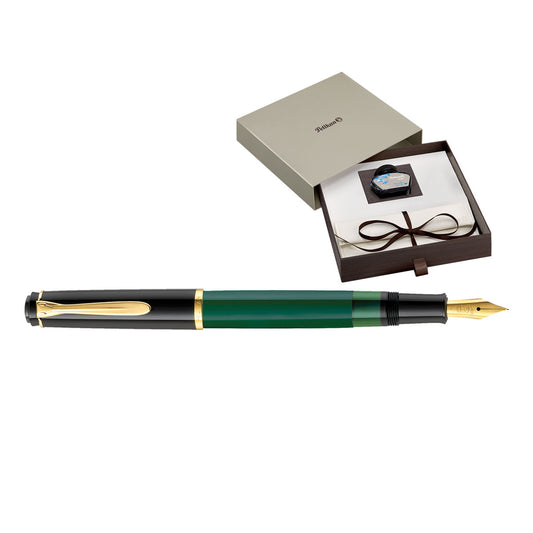 Penne Pelikan Classic 251 Stilo M251 Black/Green M 814713KIT