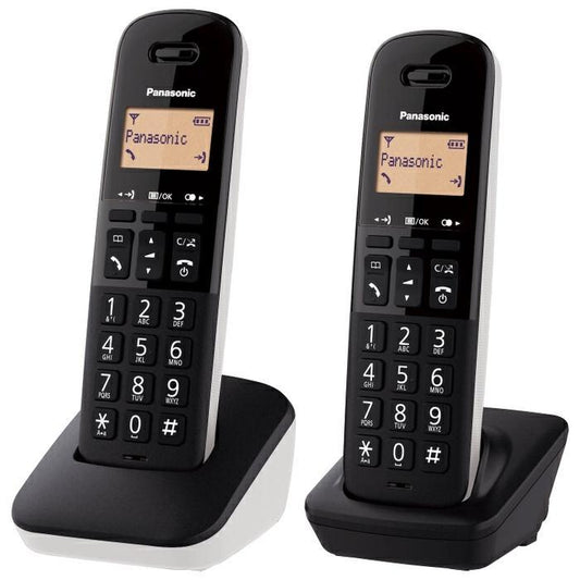 TELEFONO CORDLESS PANASONIC KX-TGB612JTW DUO