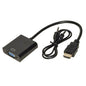 ADATTATORE LINK HDMI TIPO A MASCHIO A VGA FEMMINA