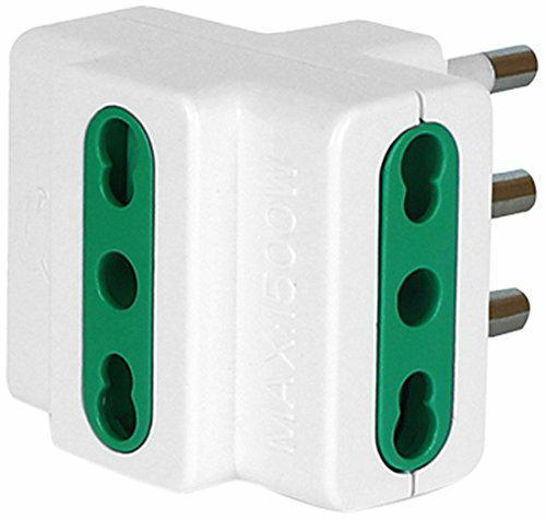 ADATTATORE TRIPLO SPINA 16A 2P+T