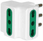 ADATTATORE TRIPLO SPINA 16A 2P+T