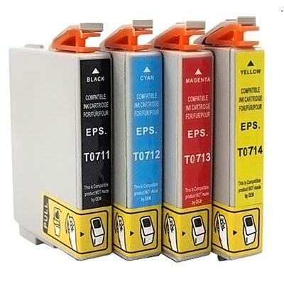 FOR USE IN EPSON C13T07134020 MAGENTA
