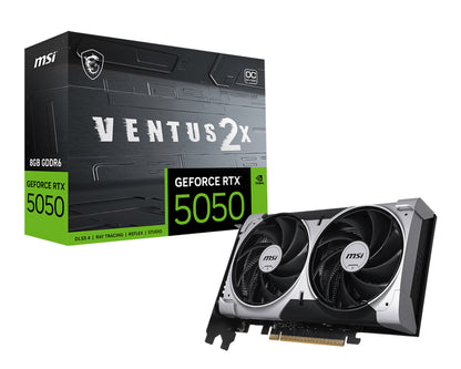 VGA MSI RTX 5050 VENTUS2X 8G OC 8GB GDDR6 HMDI 3*DP
